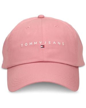 Tommy Hilfiger ロゴ キャップ - ピンク