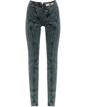 KNWLS Jeans mit Reißverschluss - Blau