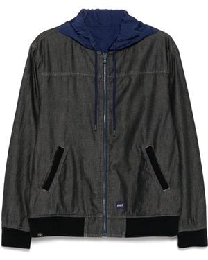SPORT b. by agnès b. Reversible Hooded Jacket - Black