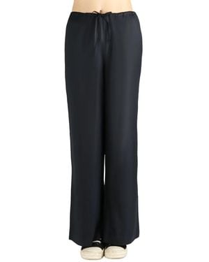 Atelier- New York Straight-Leg Trousers - Black