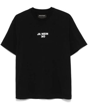 MERYLL ROGGE Logo-Print T-Shirt - Black