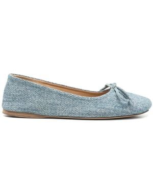 JW Anderson スエード フラットシューズ - ブルー