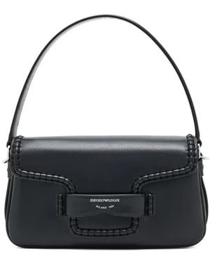 Emporio Armani Flap shoulder bag - Azul