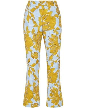 La DoubleJ Stretch-Cotton 24/7 Pants - Yellow