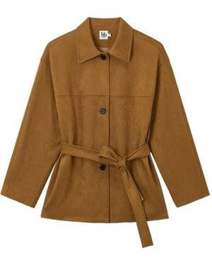B+ AB Jas Met Riem - Bruin