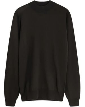 FILIPPO DE LAURENTIIS Mock-Neck Jumper - Black