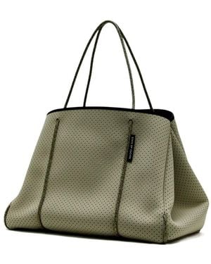 STATE OF ESCAPE Bolso shopper Escape con perforaciones - Verde