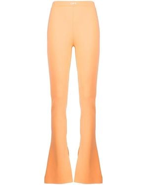 Off-White c/o Virgil Abloh Flare-leg Trousers - Orange