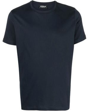 Dondup コットン Tシャツ - ブルー