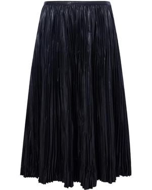Proenza Schouler Rosalyn Faux-Leather Skirt - Blue
