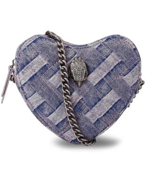 Kurt Geiger Kensington Heart ショルダーバッグ - ブルー