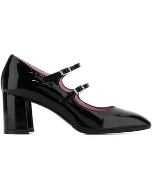 CAREL PARIS 70Mm Double-Buckle Court Shoes - Black