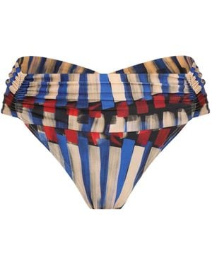 Lygia & Nanny Jasper プリント ビキニボトム - ブルー