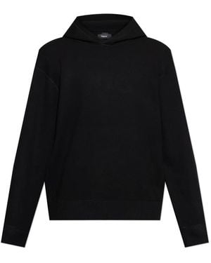 Theory Jersey Hoodie - Black