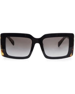 Prada Gafas De Sol Con Montura Cuadrada - Negro