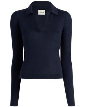 KHAITE Top Mikel - Blue