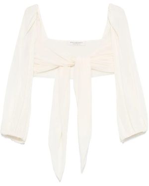Philosophy Di Lorenzo Serafini Cropped Top - White