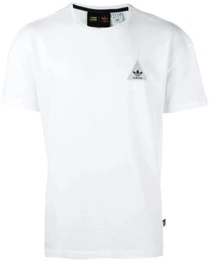 adidas 'Hu Race' Boxy Fit T-Shirt - White
