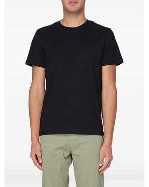 Peuterey Embroidered-detail T-shirt - Schwarz