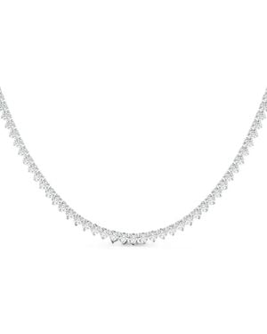 Diamond Essentials Collar Con Diamantes - Blanco