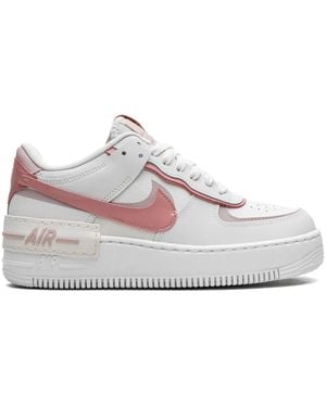 Nike Air Force 1 Shadow "Phantom/ Oxford" Sneakers - White