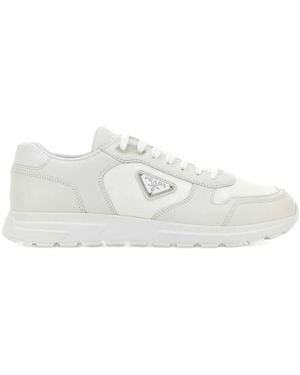 Prada Sneakers mit Logo - Weiß