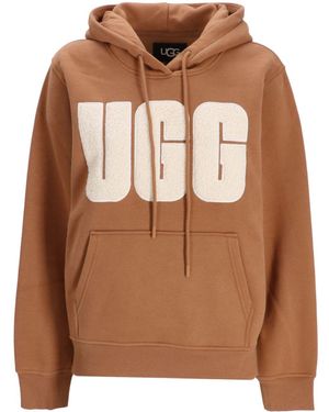 UGG Fluff Hoodie - Brown