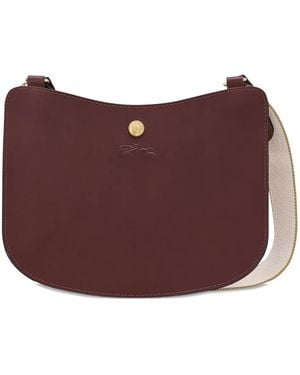 Longchamp ロゴ ショルダーバッグ - パープル
