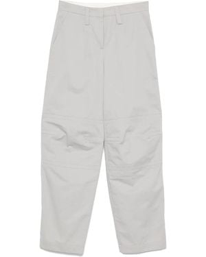 Semicouture Cotton Trousers - White