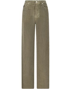 Lois Corduroy Pants - Green