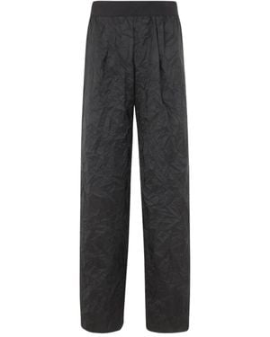 Maria Calderara Textured Trousers - Grey