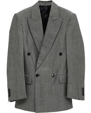 Phoebe Philo Blazer Met Gemêleerd Effect - Grijs