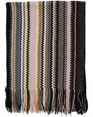 Missoni Zigzag Scarf - Black