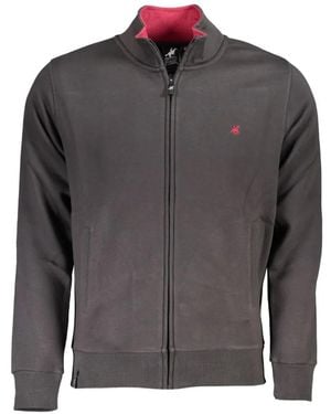 U.S. Grand Logo-Embroidered Sweatshirt - Grey