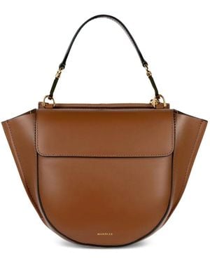 Wandler Mini Hortensia Tote Bag - Brown