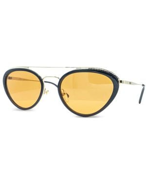 MCM Oval-Frame Sunglasses - Metallic