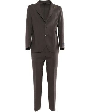 Tombolini Zero Gravity Buttoned Suit - Gray
