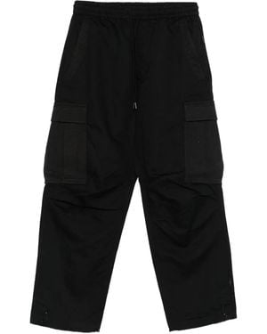 Maharishi Textured-Pocket Pants - Black