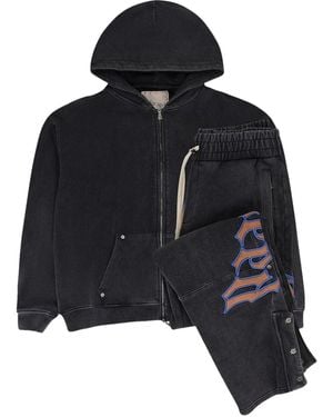 Stadium Goods ジップアップ トラックパンツ - ブラック