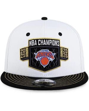 KTZ 9Fifty New York Knicks Baseball Cap - White