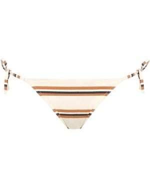 Eres Striped Bikini Bottoms - Natural