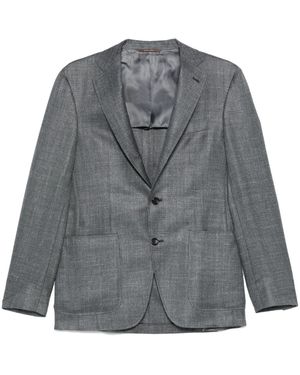 Canali Single-Breasted Blazer - Grey