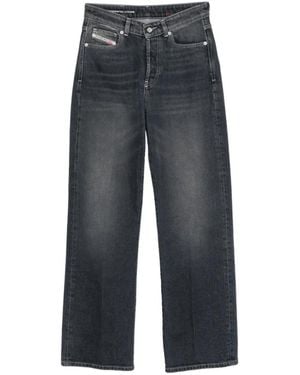 DIESEL Vaqueros Rectos Con Efecto Degradado - Gris