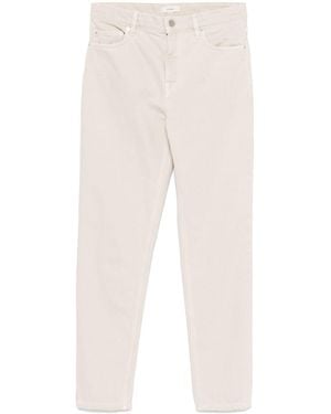 TOTEME Low-Taper Jeans - Natural