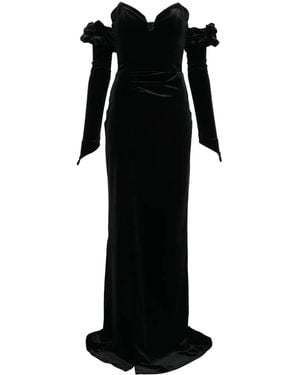 Cristallini Brigitte Maxi Dress - Black