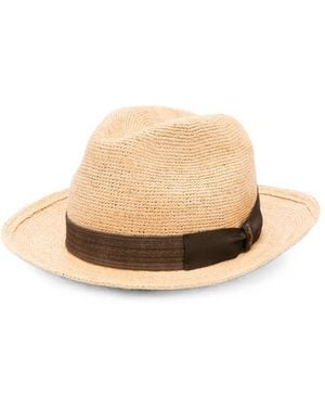 Borsalino Federico Straw Hat - Natural