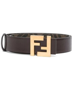 Fendi Cintura Ff Squared - Rosso