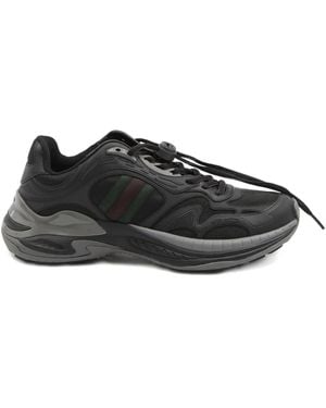 Gucci 2.0 Stripe Trainers - Black