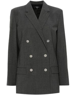 Theory ダブルブレスト ベスト ブラック | Lyst