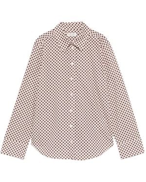 Marc O' Polo Blouse À Imprimé Peau De Serpent - Natural